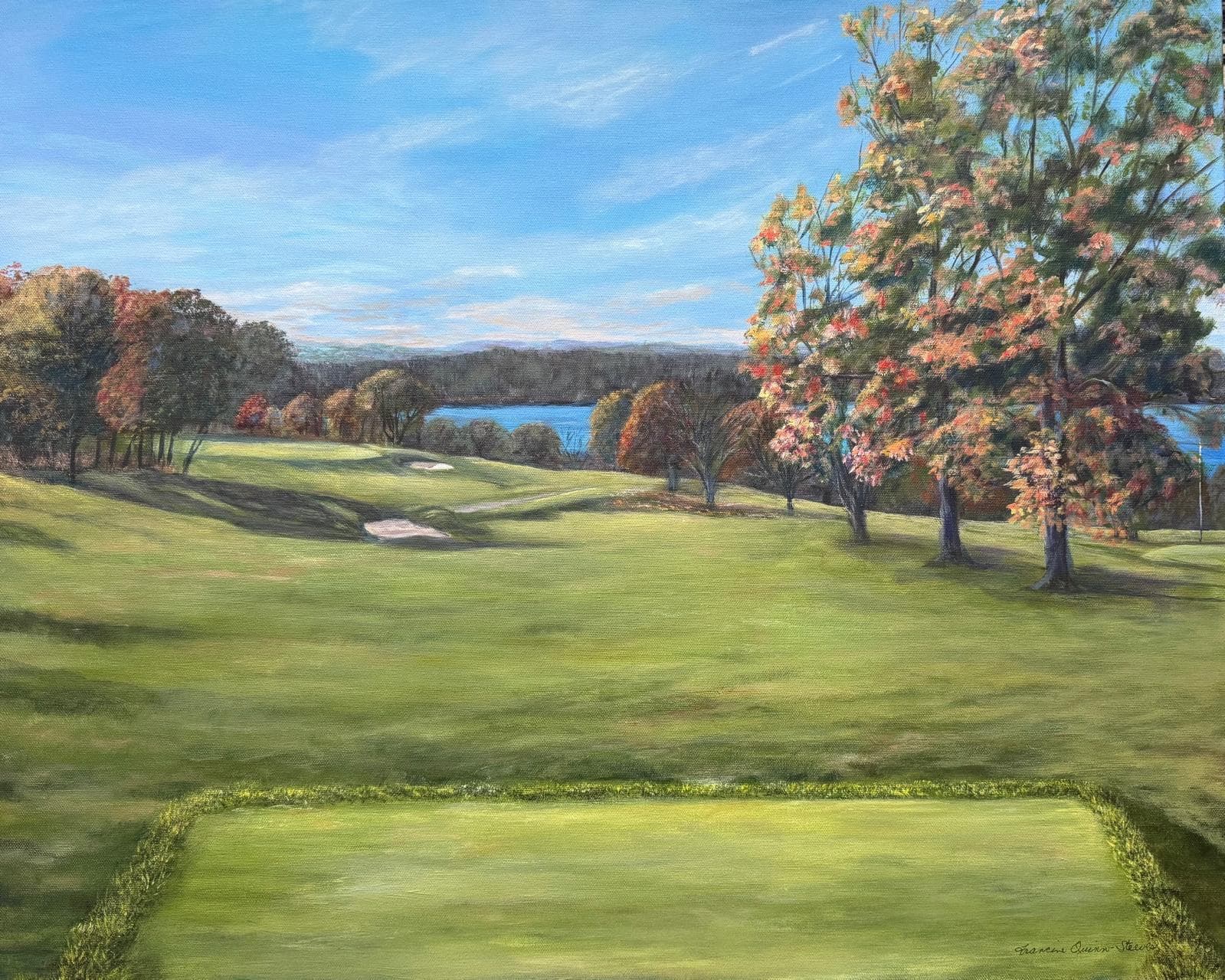 Hole 9, From the Tee