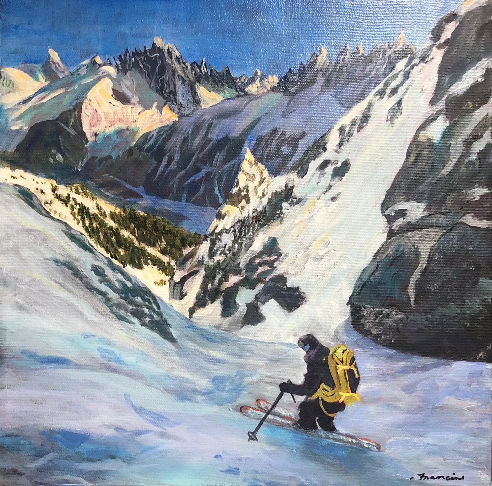 Skiing